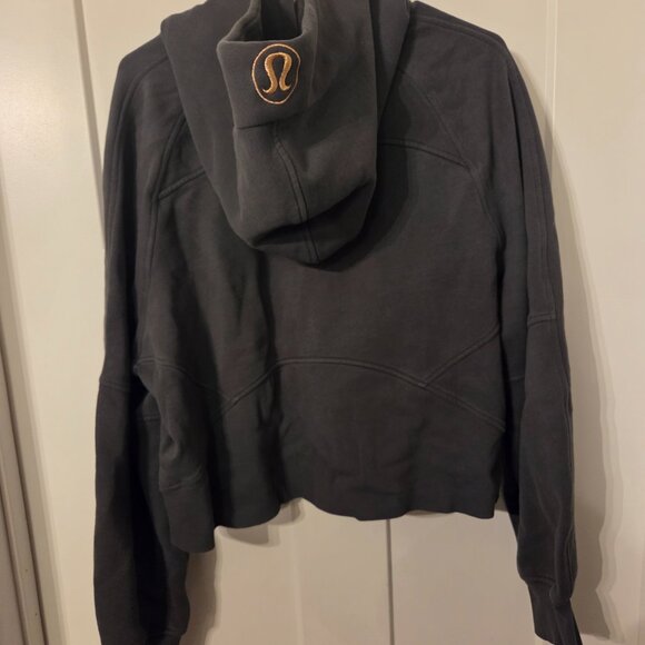 Lululemon Scuba Oversized Half Zip Hoodie *Gold Zip - Picture 3 of 3